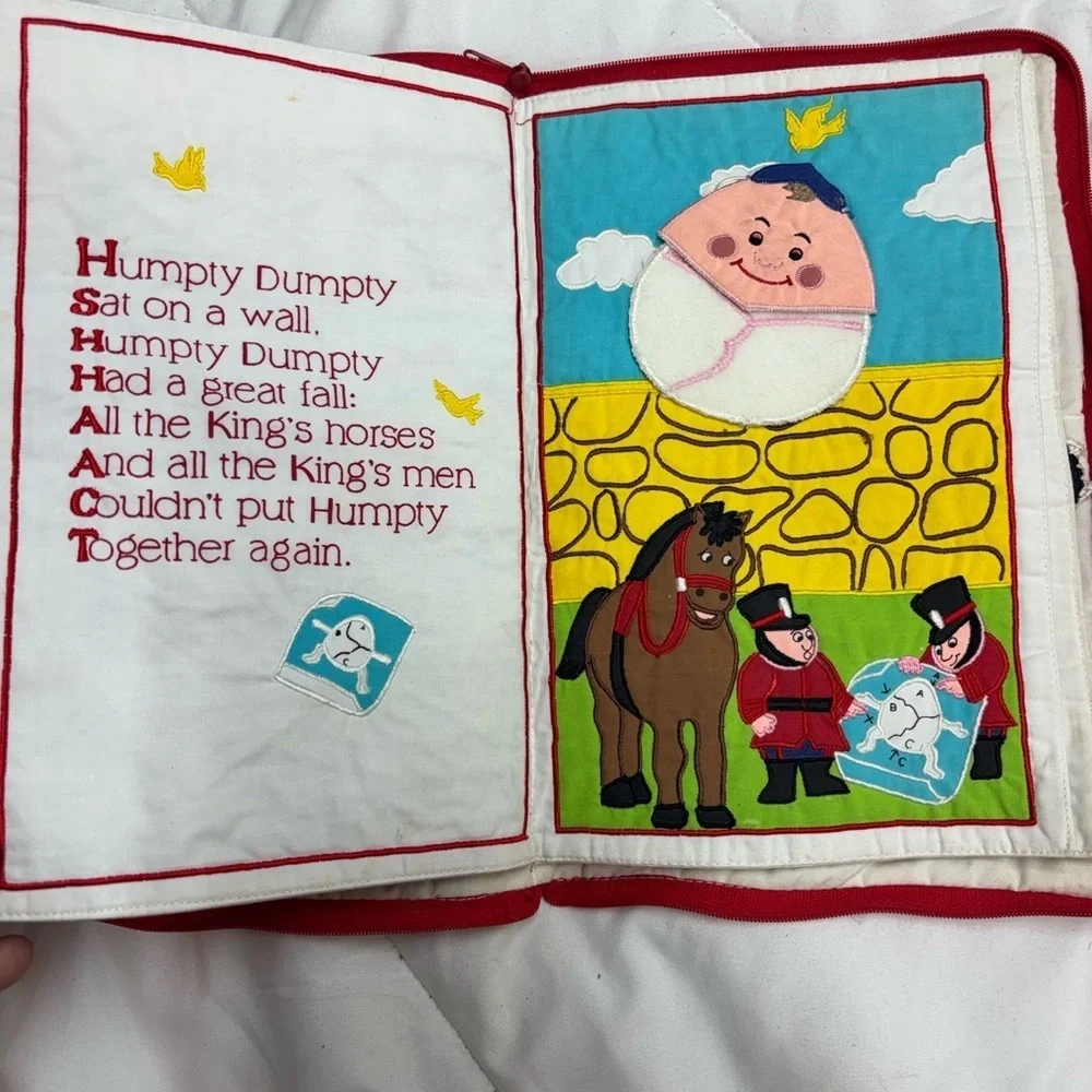My Favorite Nursery Rhymes Soft Book- Great stories for babies and kids